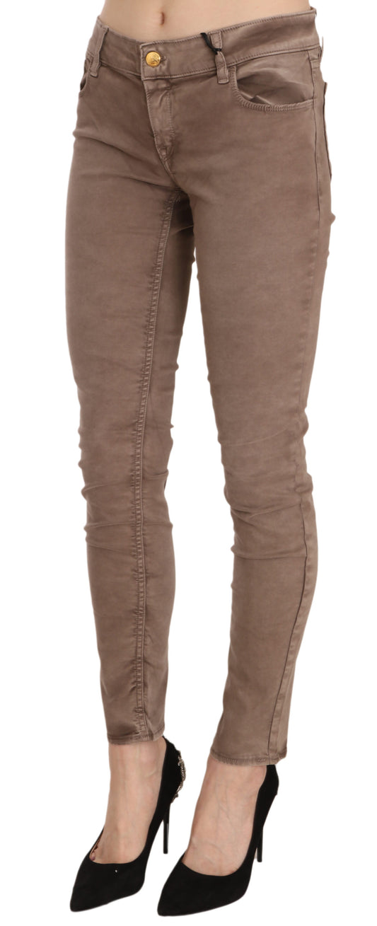 CYCLE Brown Low Waist Slim Fit Skinny Pants $767.00 CYCLE Luzworld