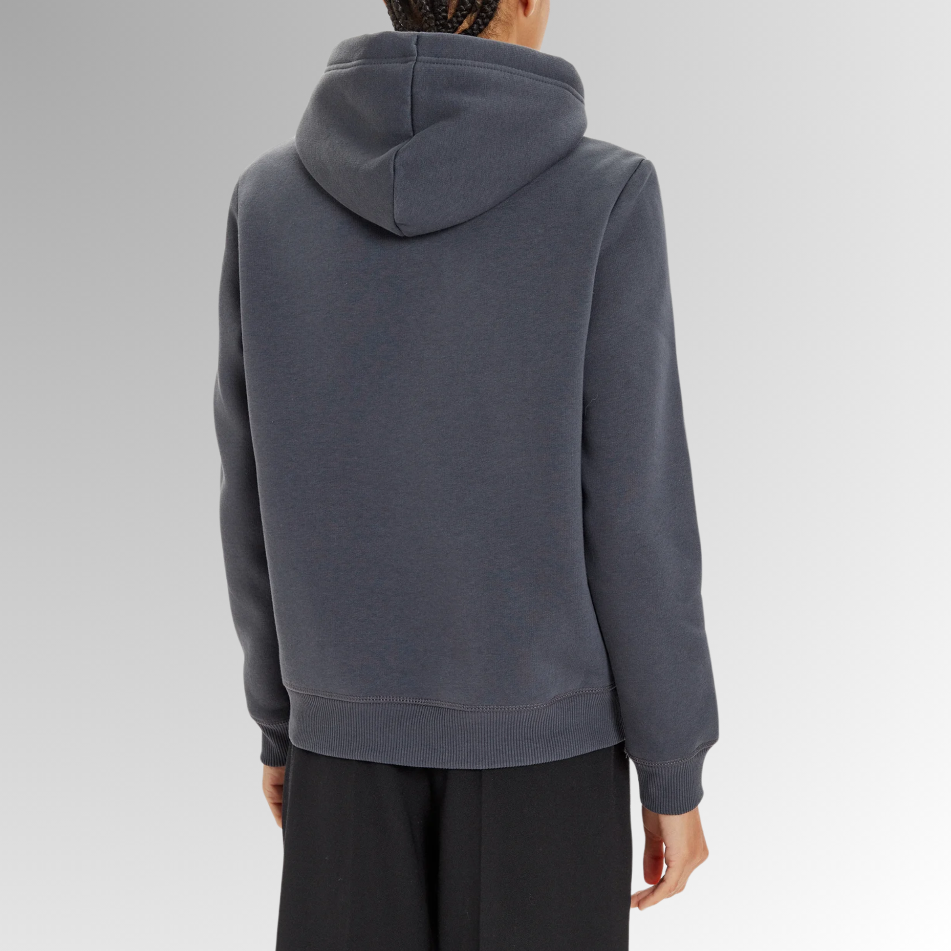 Women Hoodie -Grey- J20J223536