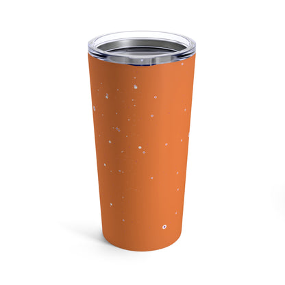 Space Walk: Orange Tumbler 20oz - Luzworld