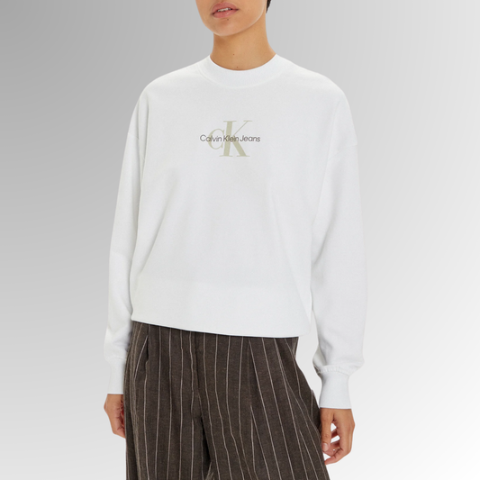 Women Sweatshirts -White- J20J224177