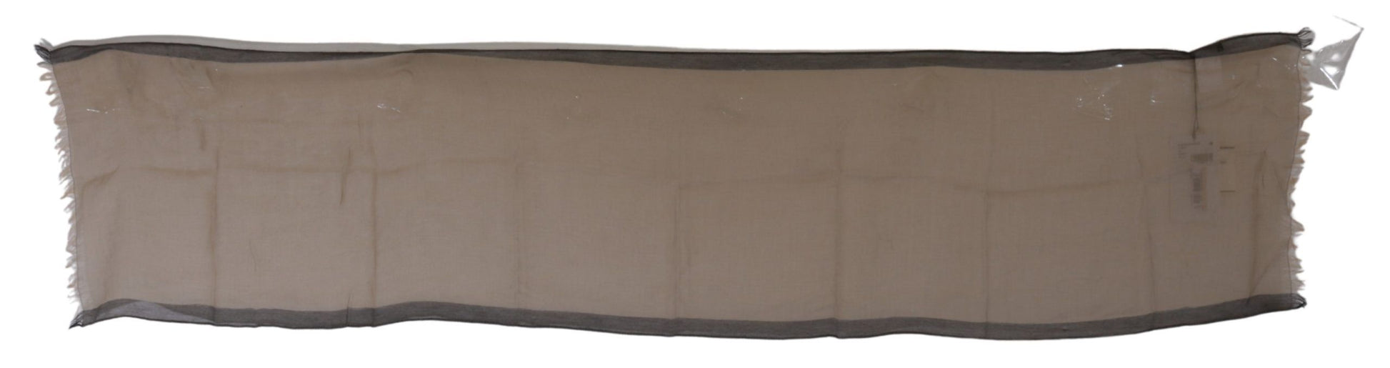 Costume National Beige Women Cotton Shawl Scarf $205.00 Costume National Luzworld