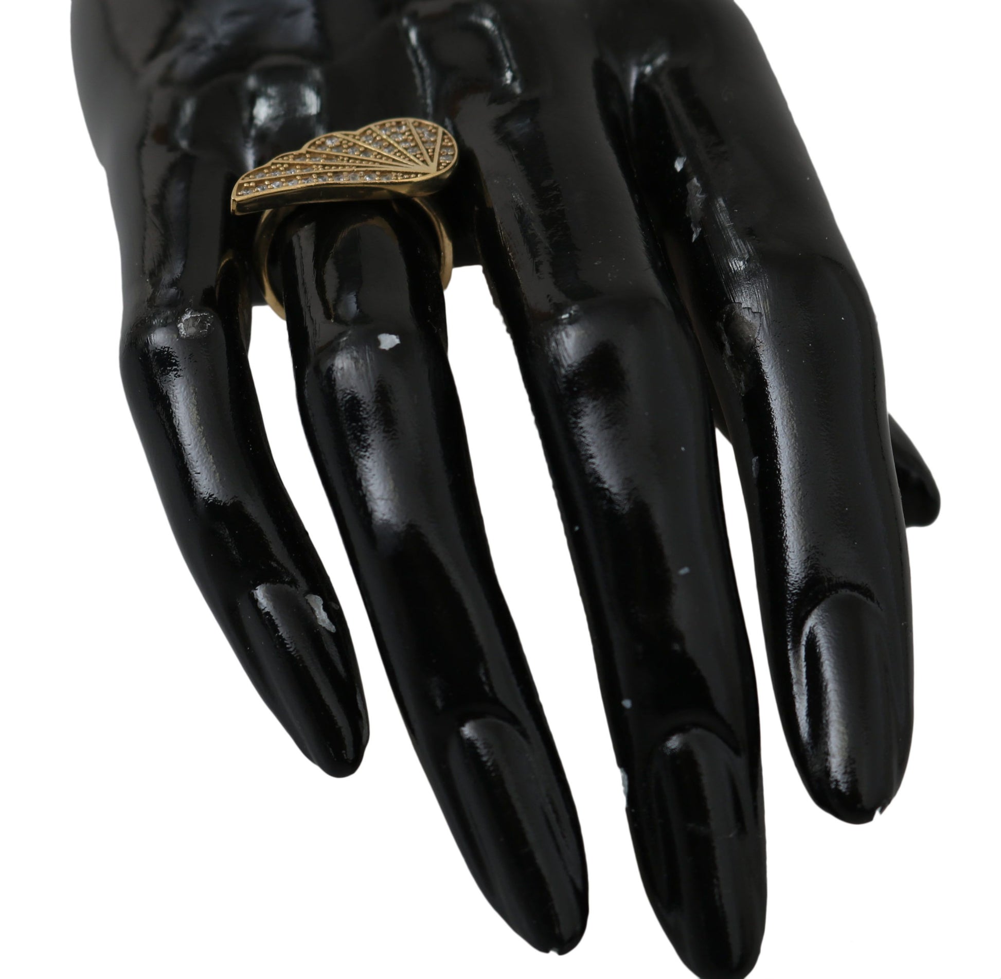 Nialaya Gold Wing Clear CZ 925 Silver Authentic Women $198.00 Nialaya Luzworld