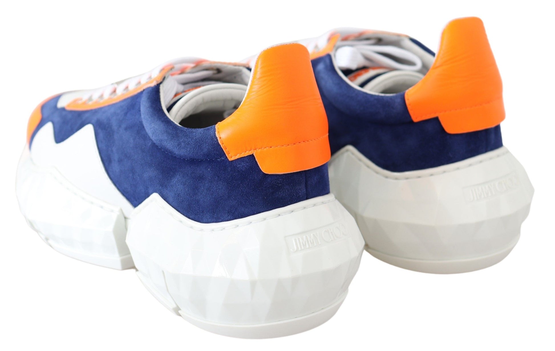 Jimmy Choo Electric Elegance Leather Mix Sneakers $1338.00 Jimmy Choo Luzworld