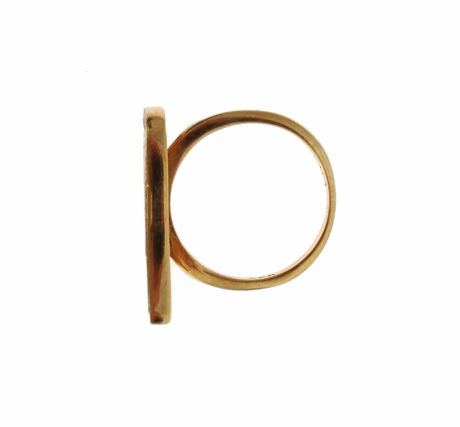 Nialaya Womens Clear CZ Gold 925 Silver Authentic Ring $205.00 Nialaya Luzworld