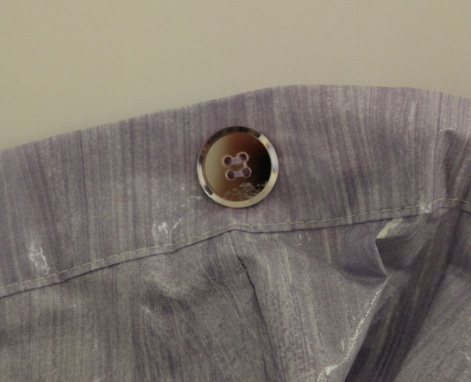 Licia Florio Purple Viscose Above-Knee Wrap Skirt $672.00 Licia Florio Luzworld