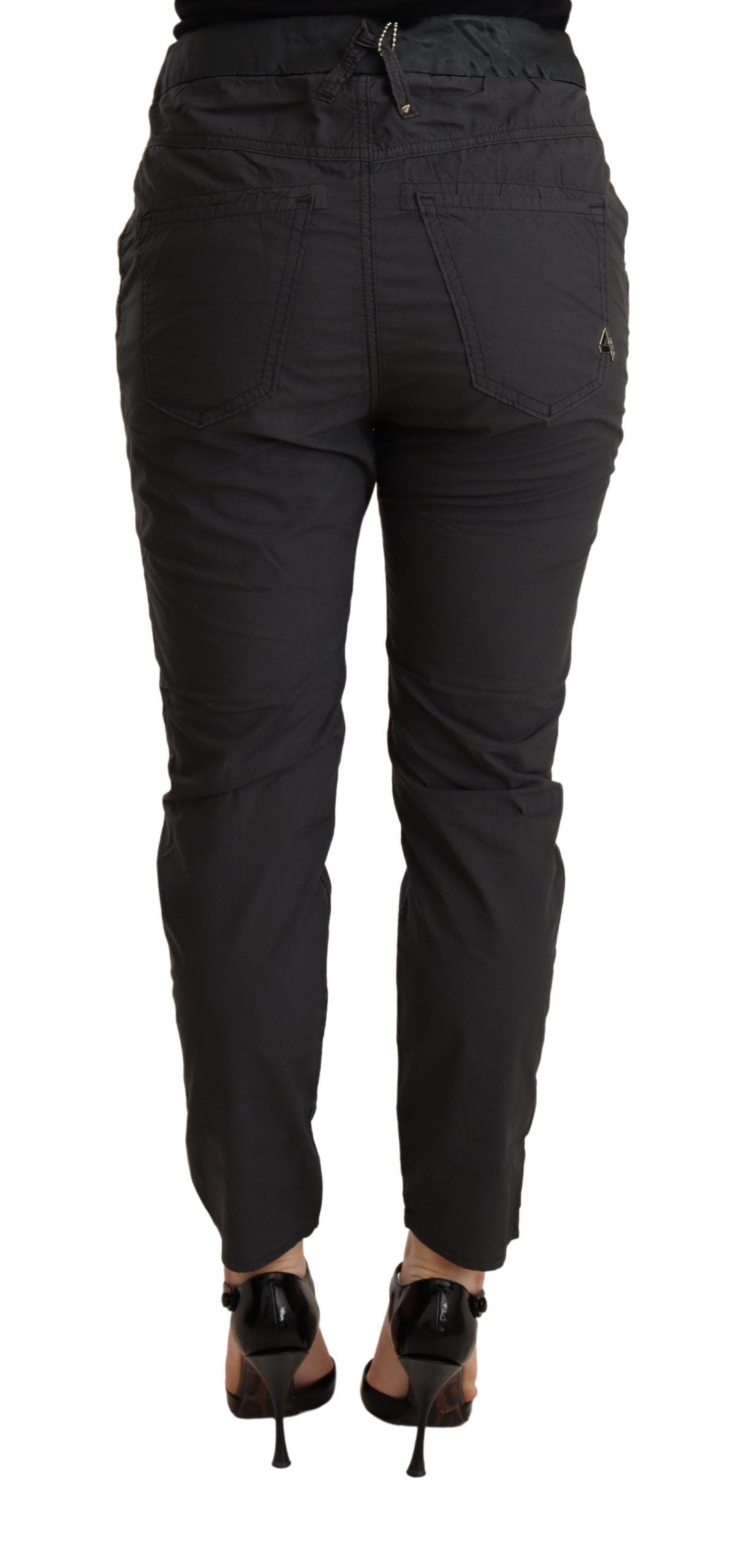 CYCLE Gray Mid Waist Slim Fit Skinny Cotton Trouser $506.00 CYCLE Luzworld