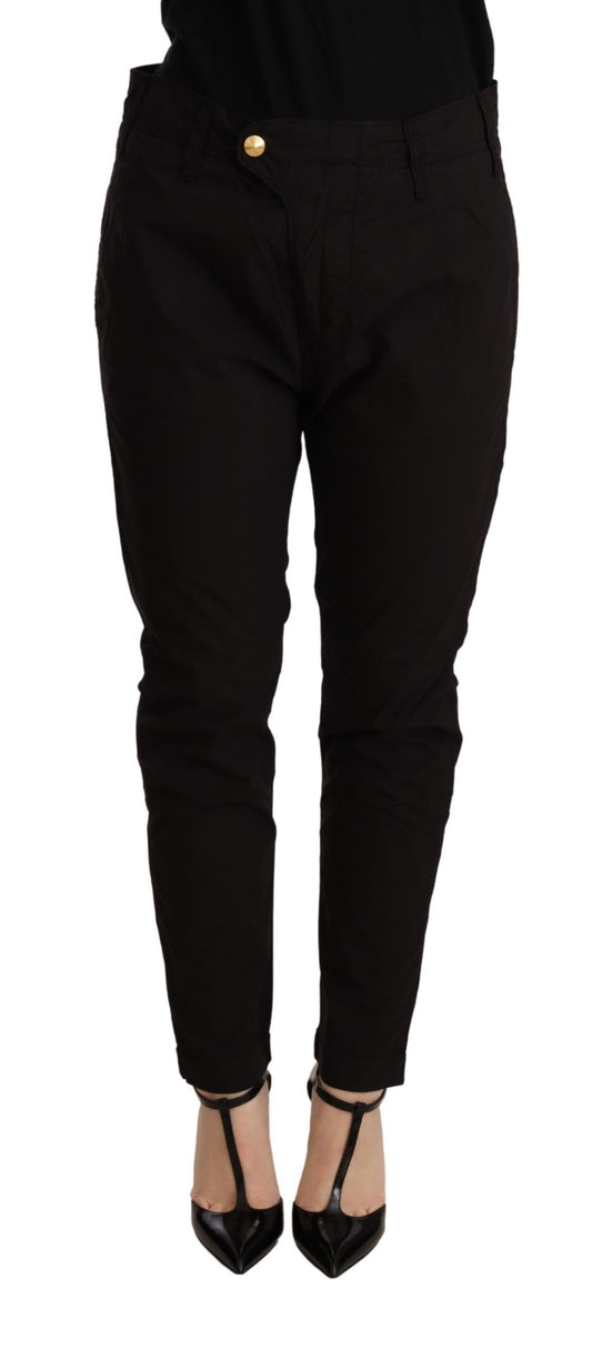 CYCLE Black Mid Waist BAGGY Fit Skinny Trouser $506.00 CYCLE Luzworld
