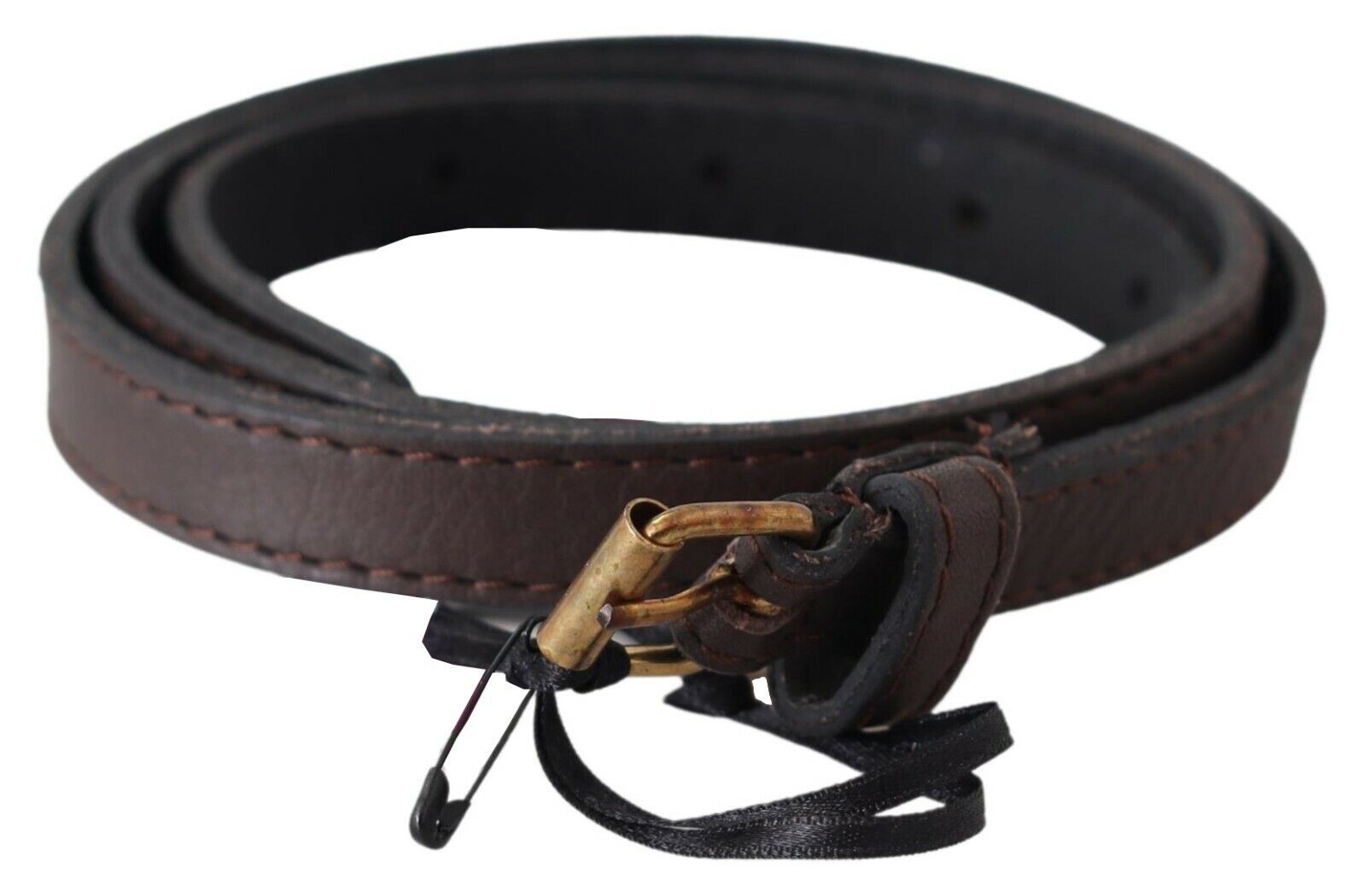 MILA SCHÖN Brown Genuine Leather Skinny Fashion Dark $231.00 MILA SCHÖN Luzworld