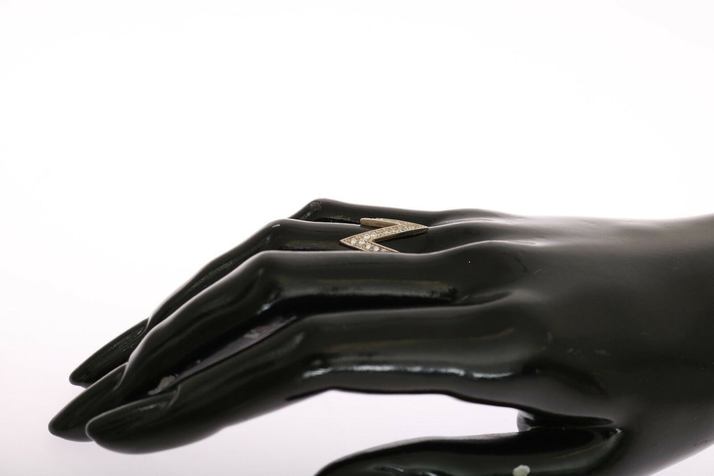 Nialaya Silver Authentic Womens Clear Ring $178.00 Nialaya Luzworld