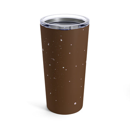 Space Walk: Brown Tumbler 20oz - Luzworld