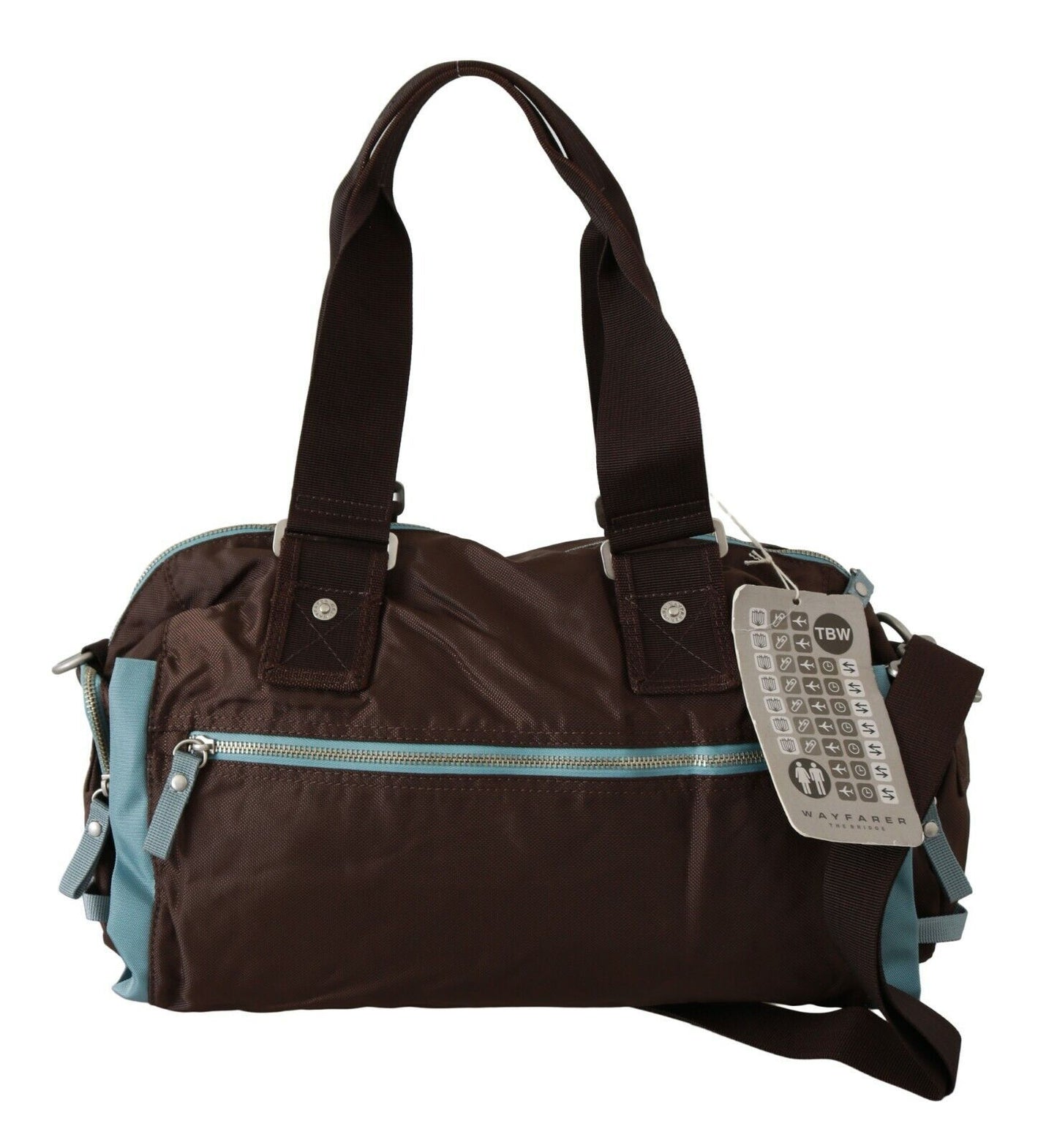 WAYFARER Brown Handbag Duffel Travel Purse $543.00 WAYFARER Luzworld