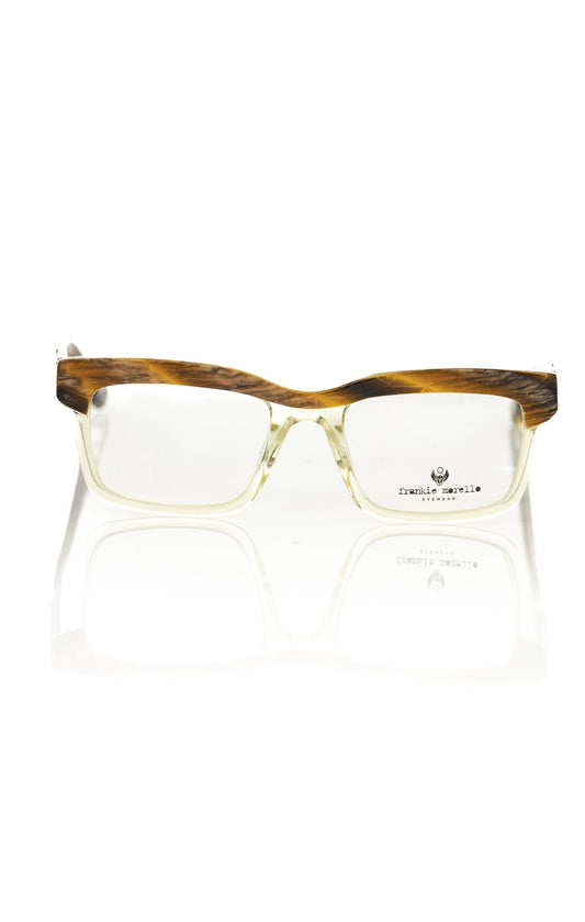 Frankie Morello Brown Acetate Men Frame $446.00 Frankie Morello Luzworld