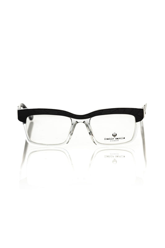 Frankie Morello Black Acetate Men's Frame $446.00 Frankie Morello Luzworld