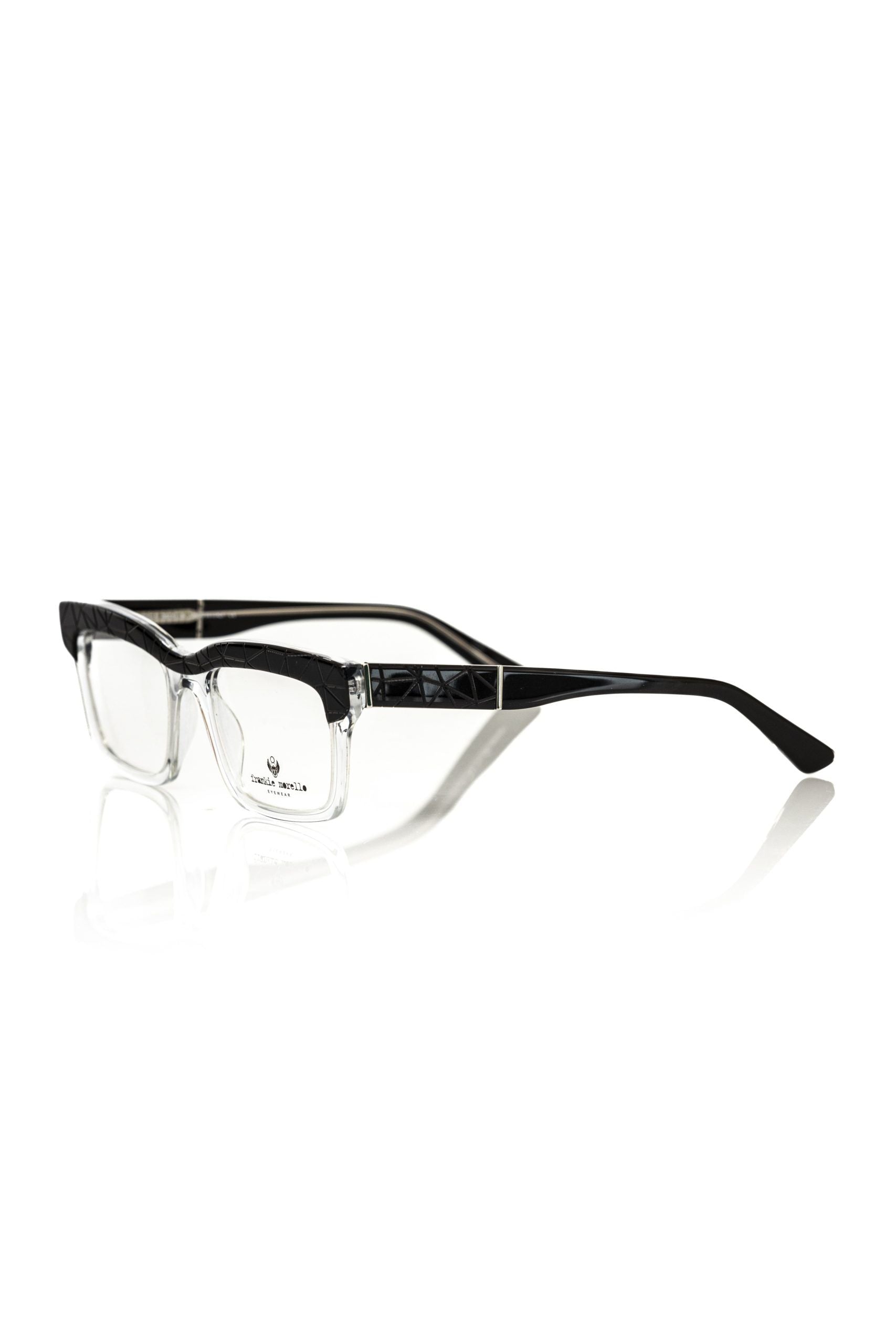 Frankie Morello Black Acetate Men's Frame $446.00 Frankie Morello Luzworld