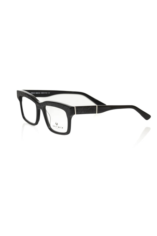 Frankie Morello Black Acetate Men's Frame $446.00 Frankie Morello Luzworld