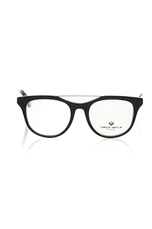 Frankie Morello Black Acetate Men's Frame $439.00 Frankie Morello Luzworld