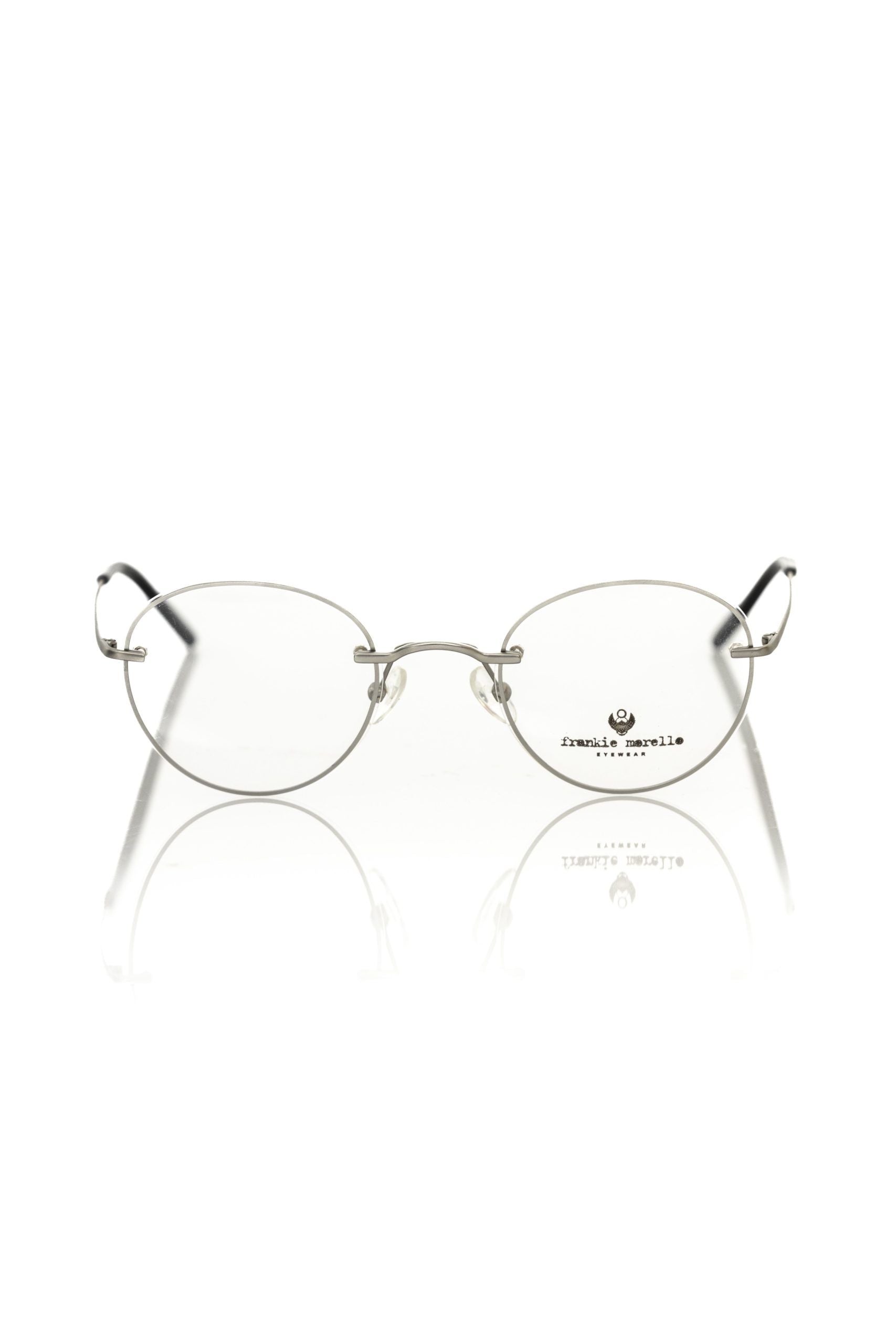 Frankie Morello Silver Metallic Men's Frame $460.00 Frankie Morello Luzworld