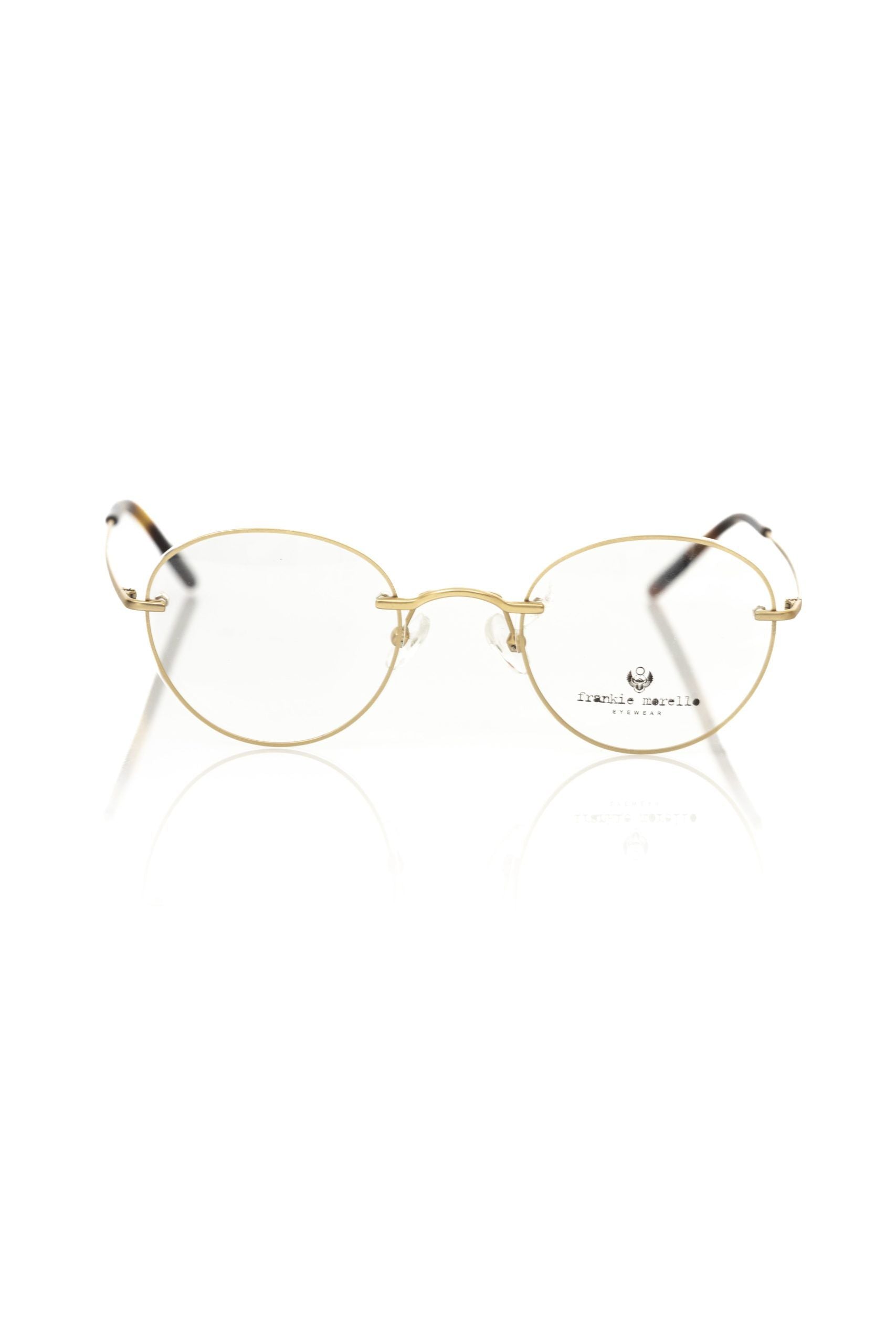 Frankie Morello Gold Metallic Men's Frame $460.00 Frankie Morello Luzworld