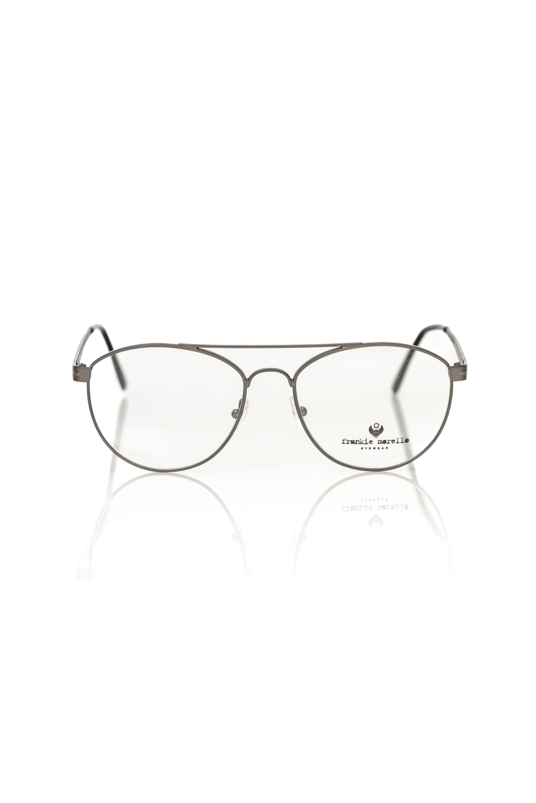 Frankie Morello Gray Metallic Fiber Men's Frame $206.00 Frankie Morello Luzworld