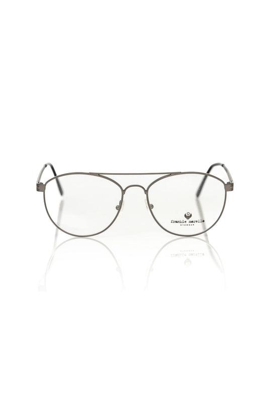Frankie Morello Gray Metallic Fiber Men's Frame $206.00 Frankie Morello Luzworld