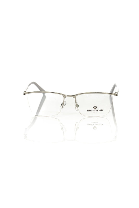 Frankie Morello Silver Metallic Men Frame $194.00 Frankie Morello Luzworld