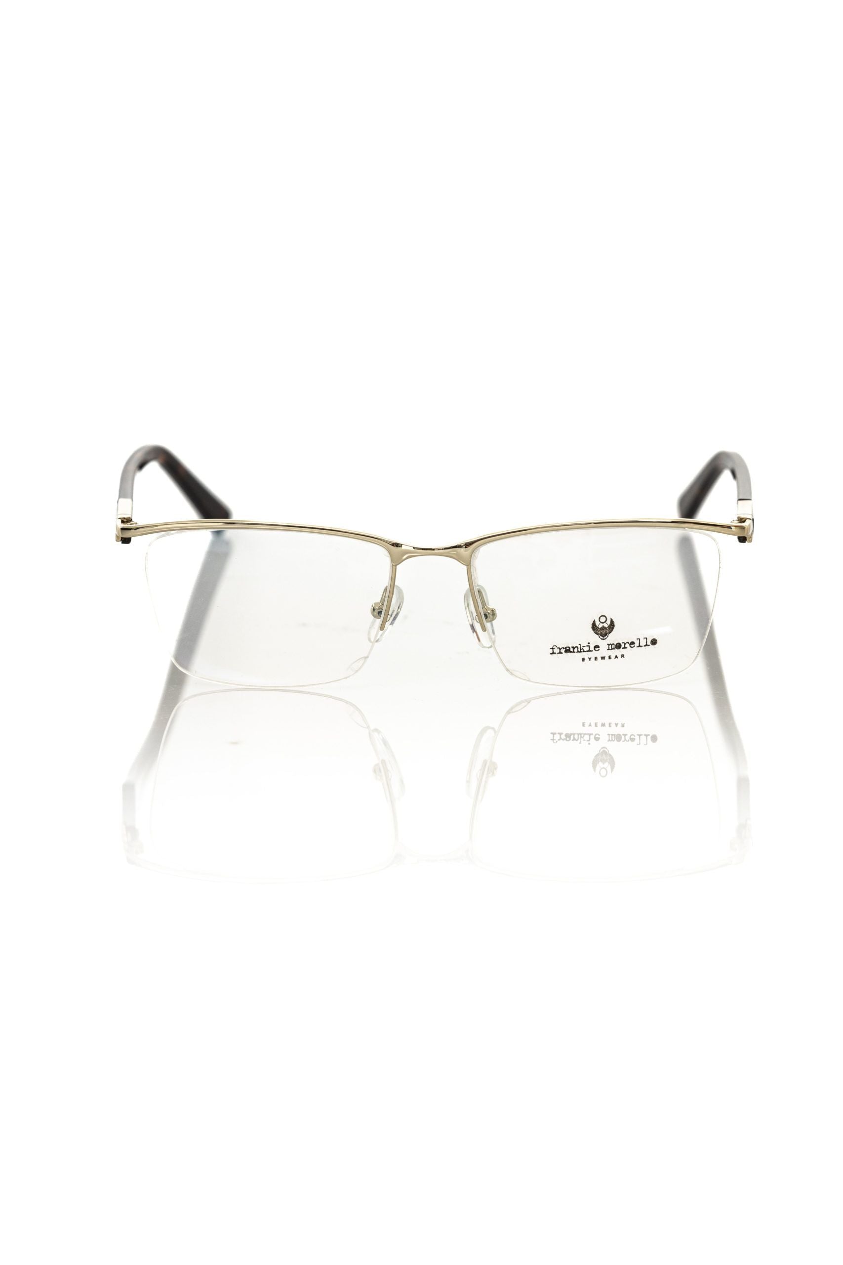 Frankie Morello Gold Metallic Men's Frame $194.00 Frankie Morello Luzworld