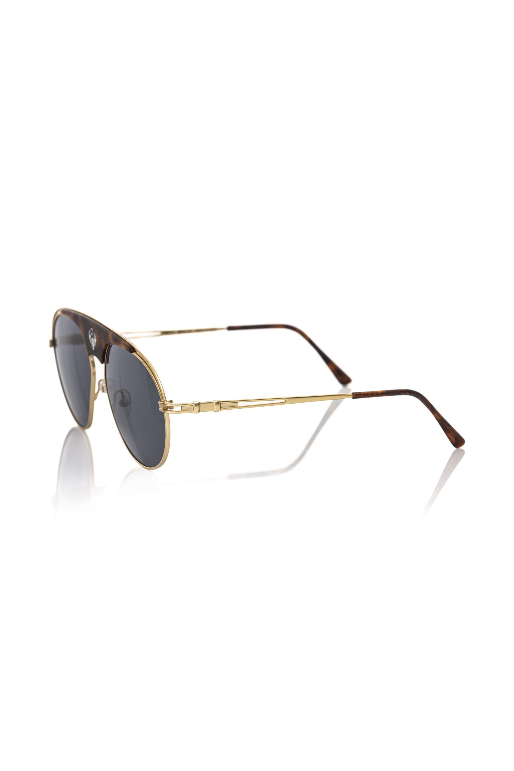 Frankie Morello Brown Metallic Sunglasses for Men $496.00 Frankie Morello Luzworld