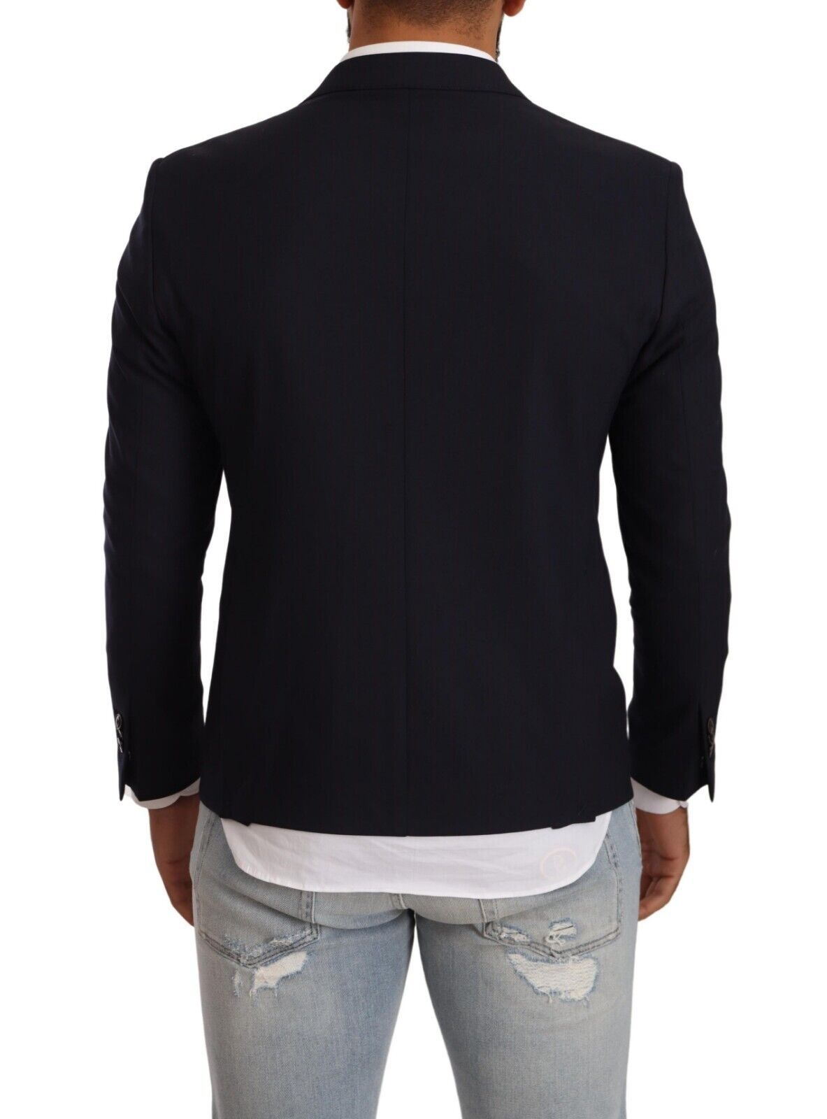Domenico Tagliente Black Single Breasted One Button Suit Jacket $674.00 Domenico Tagliente Luzworld