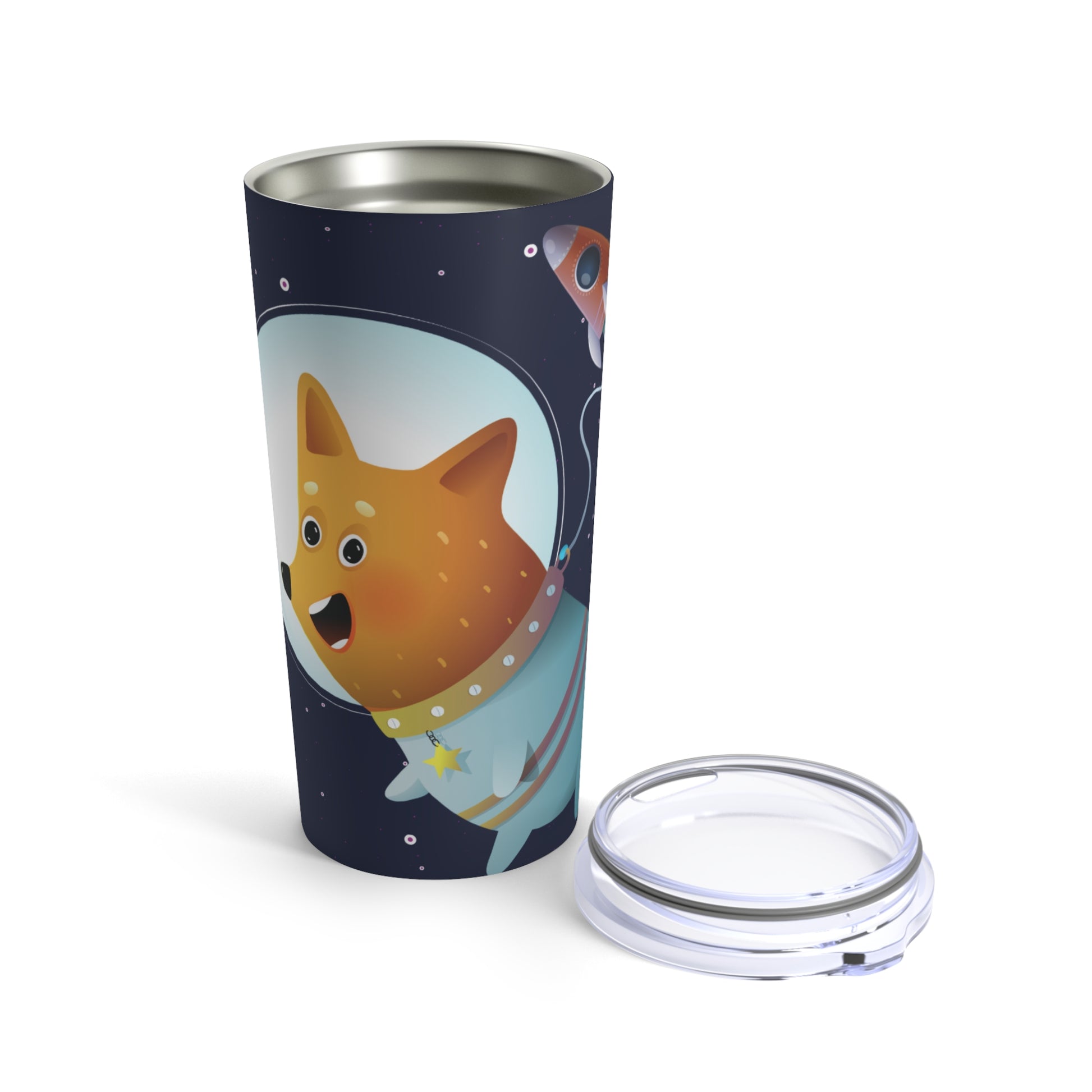 Dog Dream Printed Tumbler 20oz - Luzworld