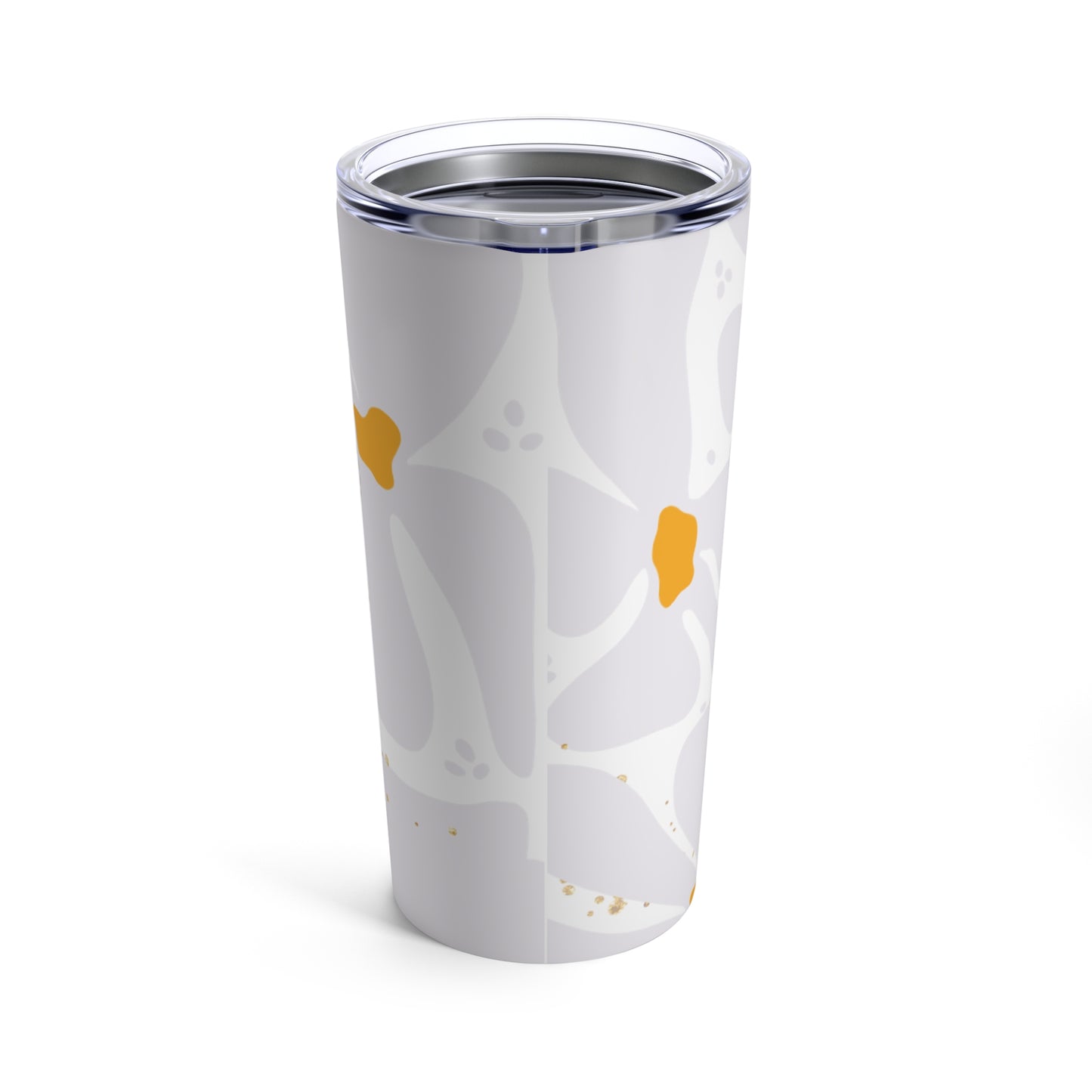 Stay Positive: White Tumbler 20oz - Luzworld