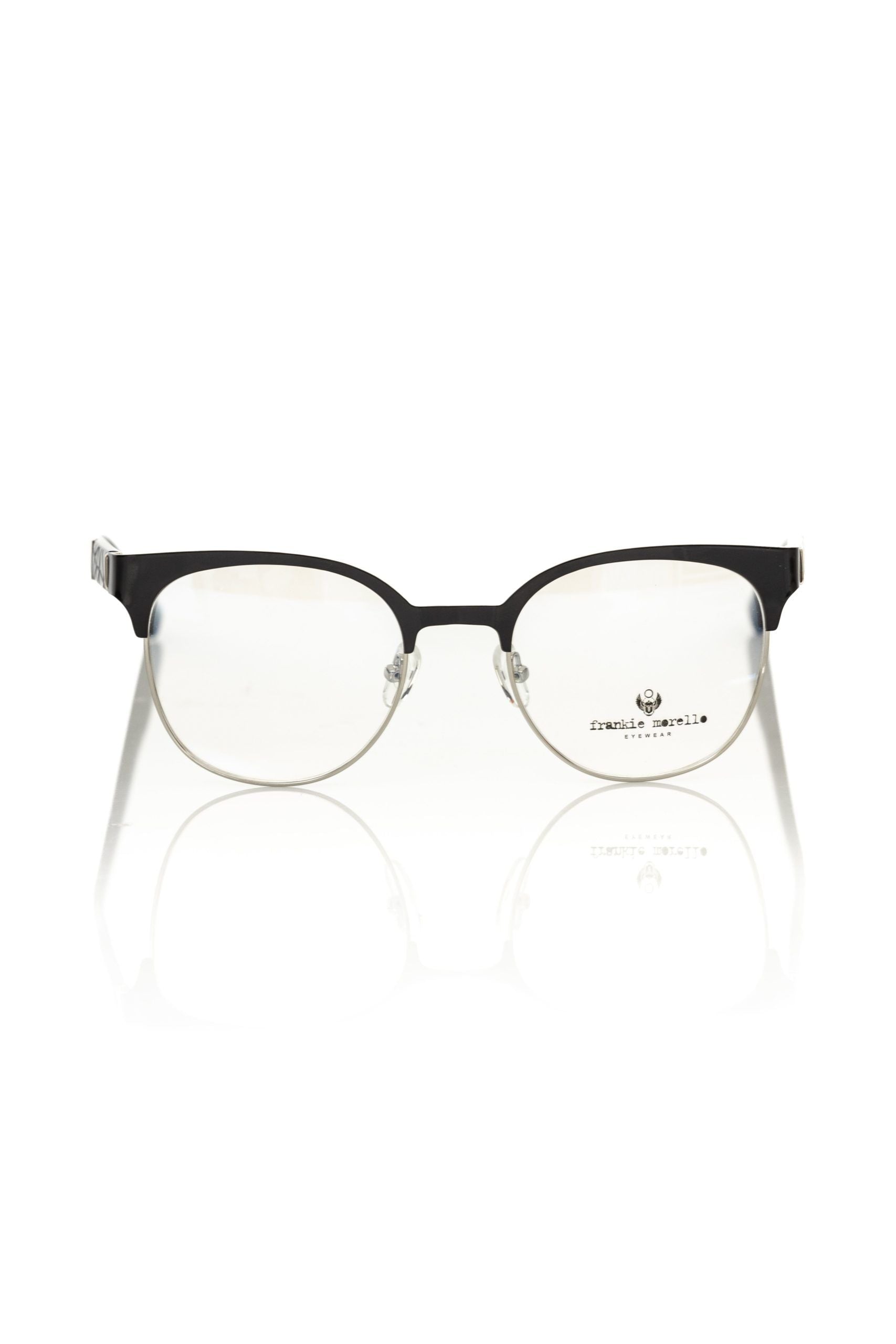 Frankie Morello Black Acetate Women Frame $230.00 Frankie Morello Luzworld