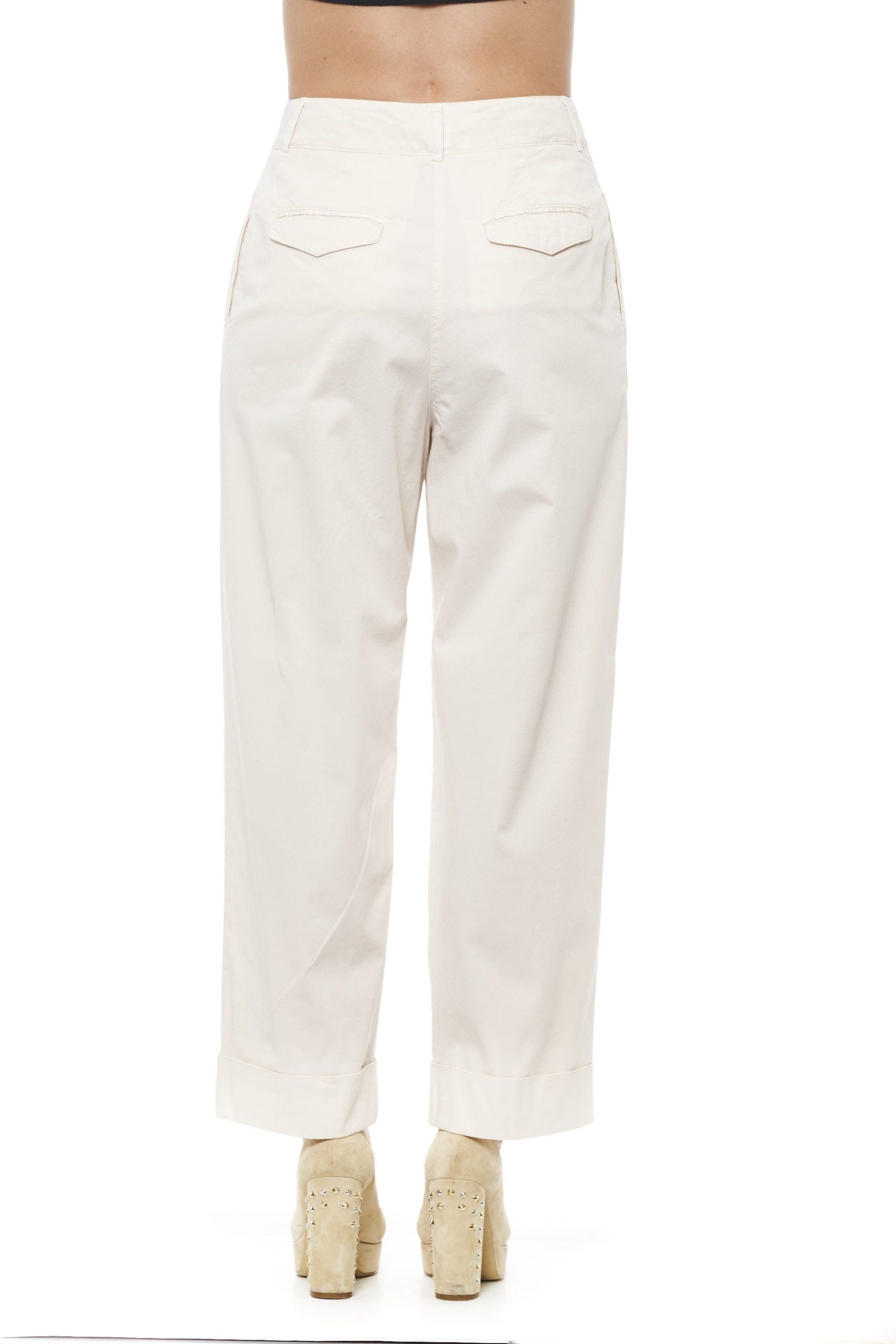 Peserico Beige Wide Palazzo Pants $541.00 Peserico Luzworld