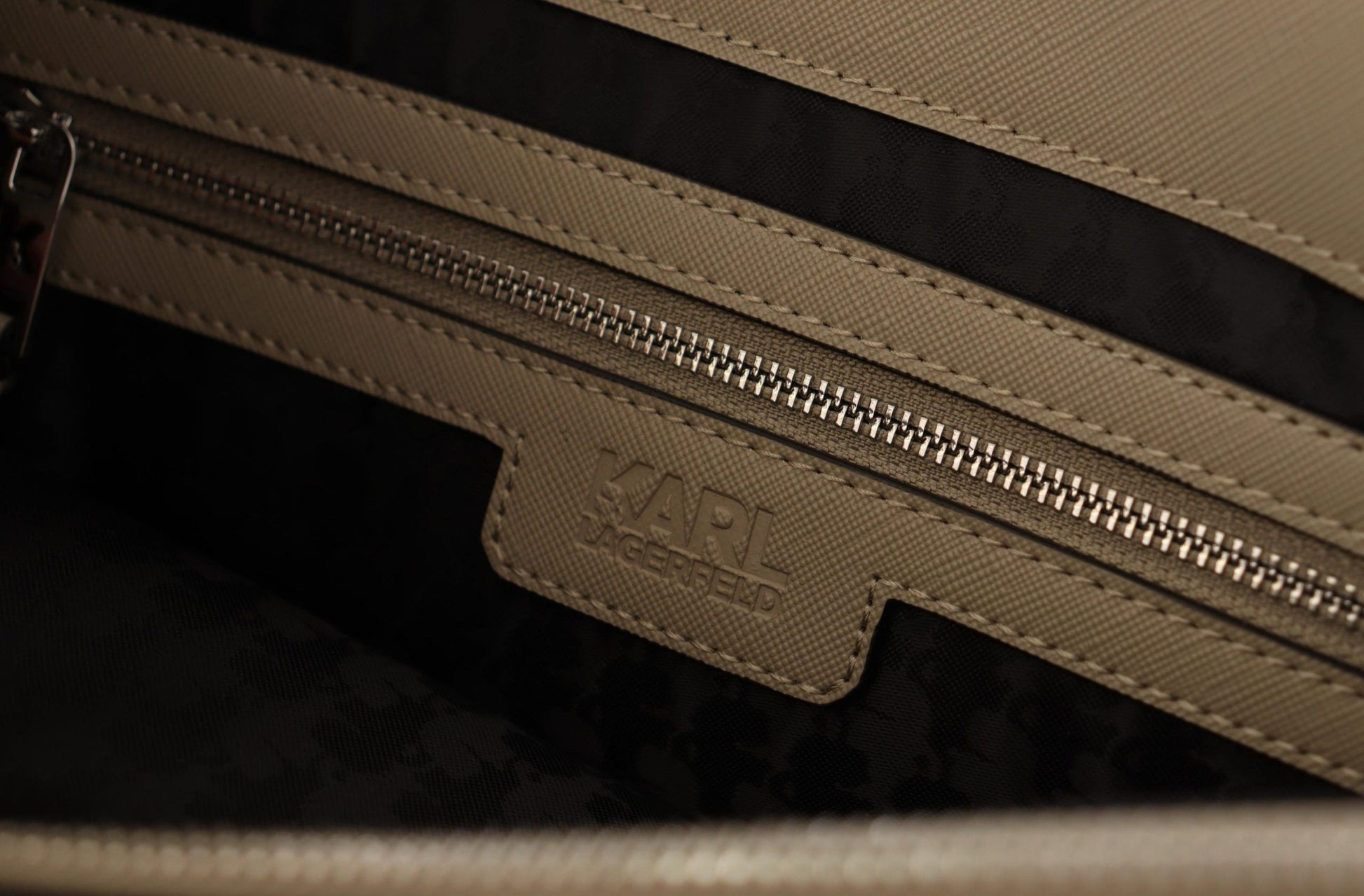 Karl Lagerfeld Elegant Sage Green Tote Shoulder Bag $696.00 Karl Lagerfeld Luzworld