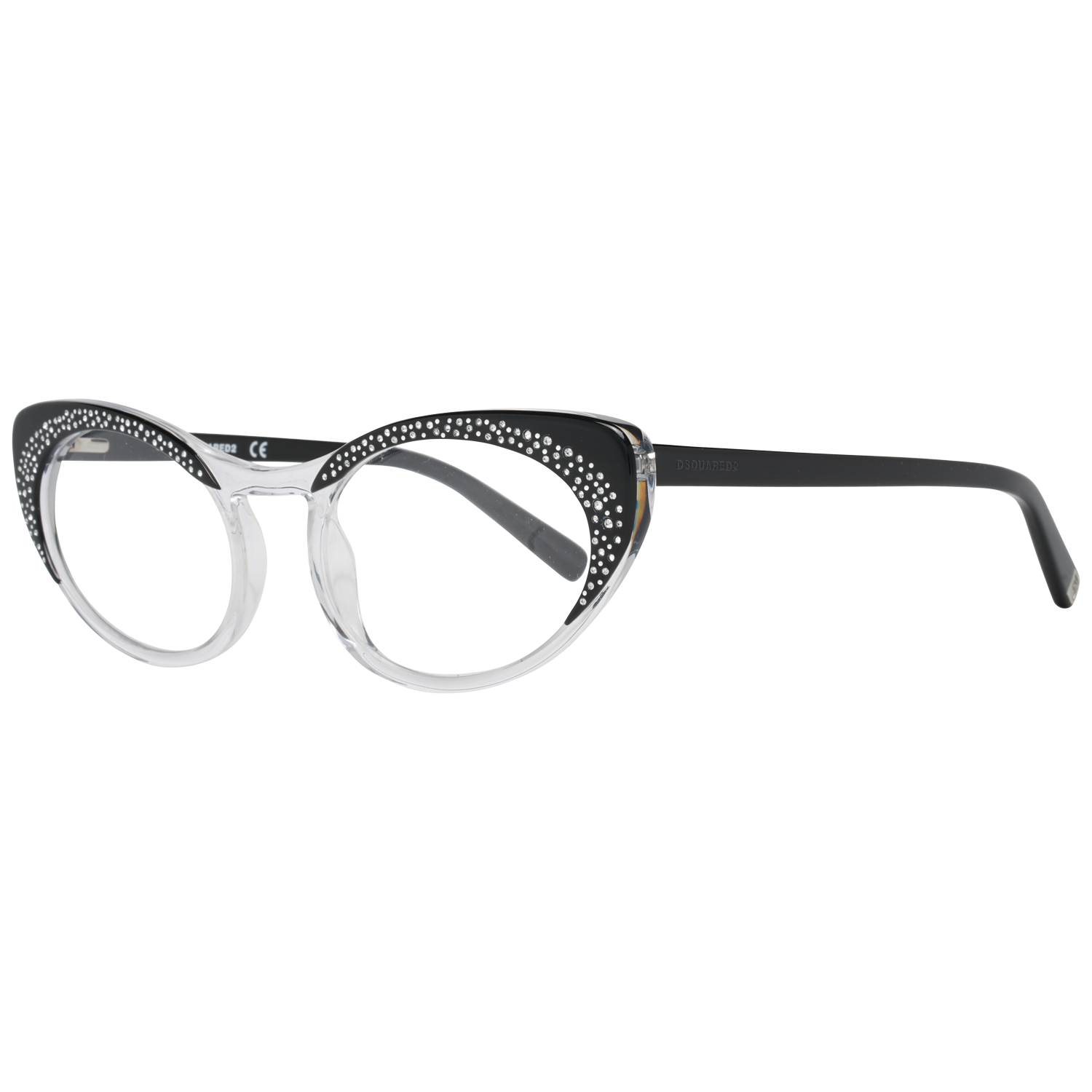 Dsquared² Chic Black Full-Rim Designer Eyewear $531.00 Dsquared² Luzworld