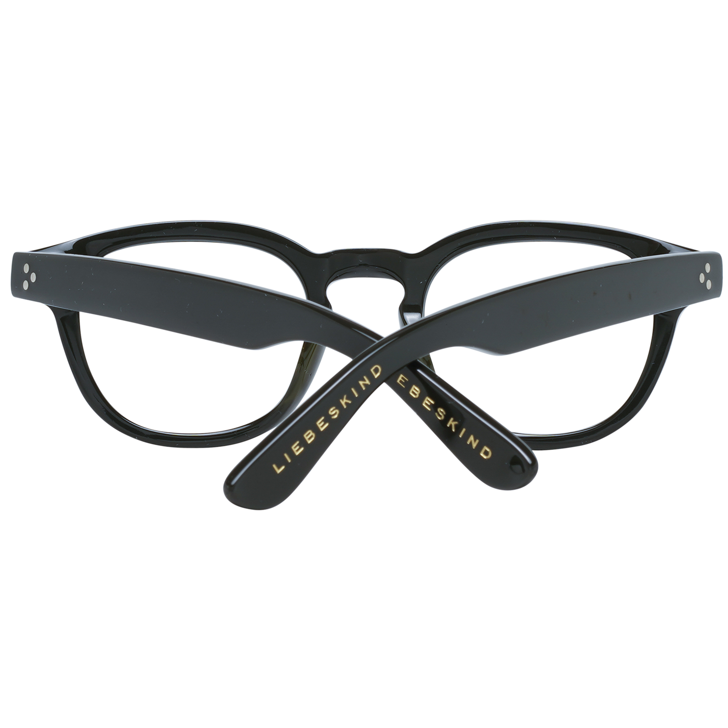 Liebeskind Chic Black Rectangle Designer Frames $517.00 Liebeskind Luzworld