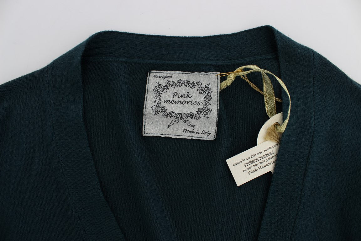 PINK MEMORIES Green Button Down Cardigan Sweater $601.00 PINK MEMORIES Luzworld