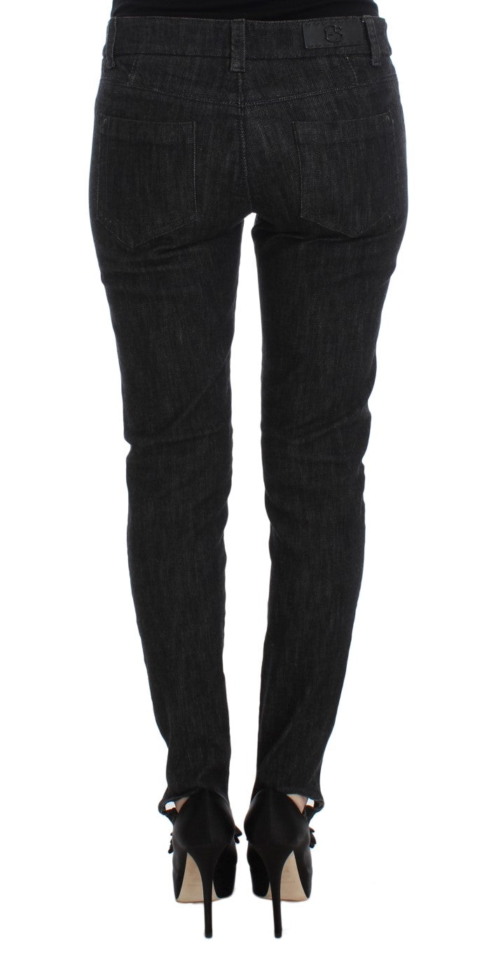 Ermanno Scervino Blue Cotton Slim Fit Denim Jeans $829.00 Ermanno Scervino Luzworld