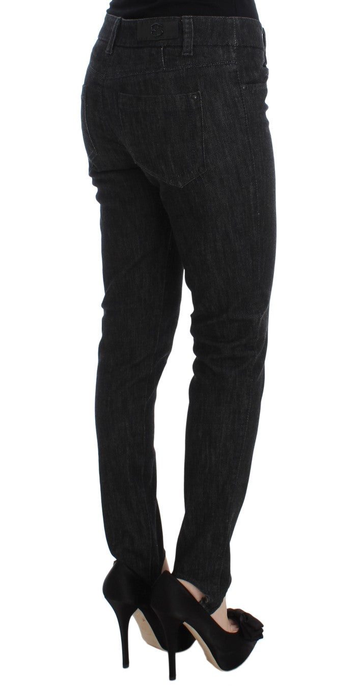 Ermanno Scervino Blue Cotton Slim Fit Denim Jeans $829.00 Ermanno Scervino Luzworld