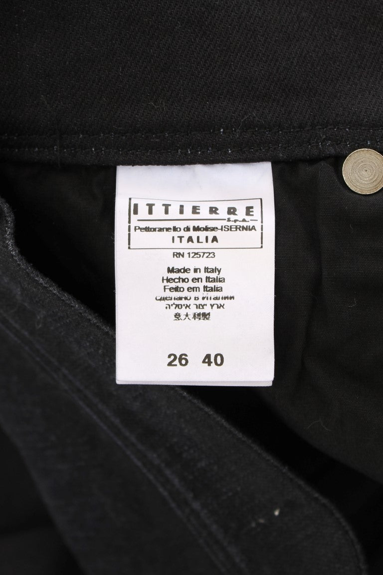 Ermanno Scervino Blue Cotton Blend Slim Fit Bootcut Jeans $829.00 Ermanno Scervino Luzworld