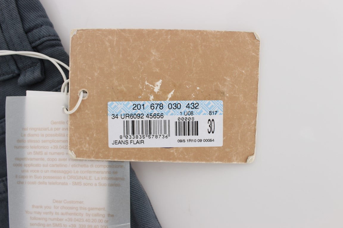 John Galliano Blue Cotton Blend Slim Fit Bootcut Jeans $713.00 John Galliano Luzworld