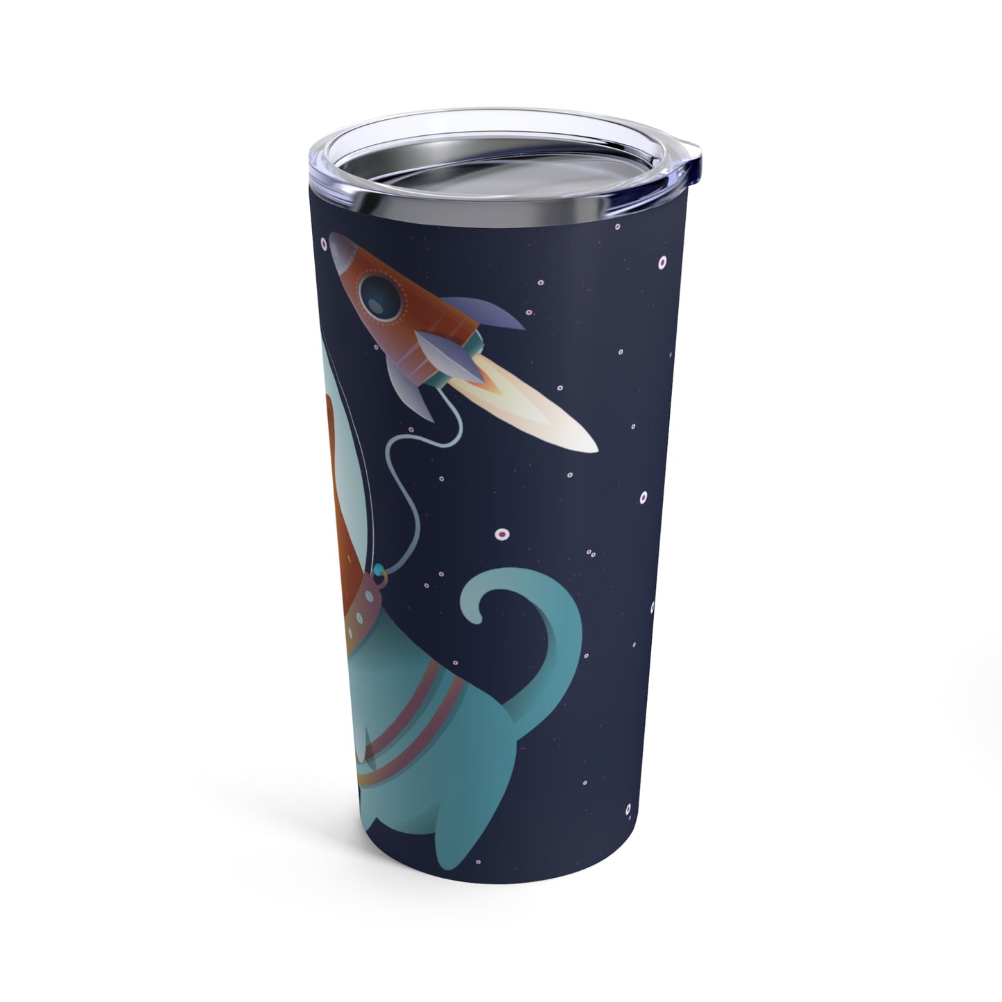 Dog Dream Printed Tumbler 20oz - Luzworld