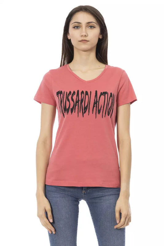 Trussardi Action Multicolor Cotton Women Top $131.00 Trussardi Action Luzworld