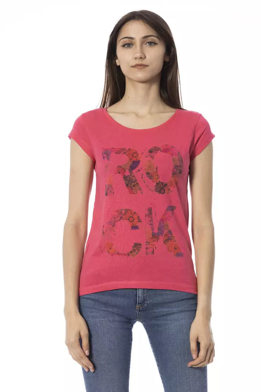 Trussardi Action Multicolor Cotton Women T-Shirt $131.00 Trussardi Action Luzworld