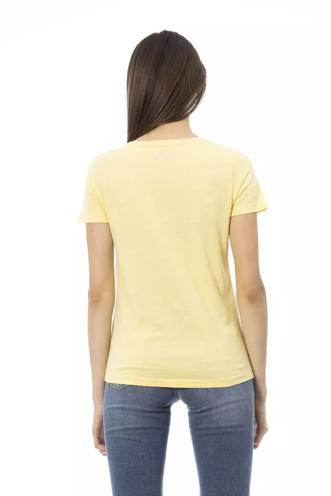 Trussardi Action "Yellow Cotton Women T-Shirt" $131.00 Trussardi Action Luzworld