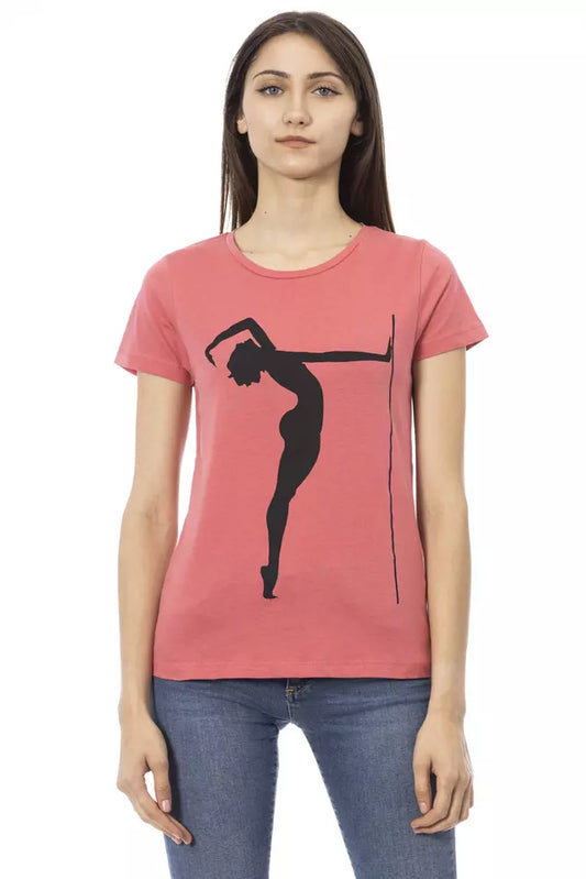Trussardi Action Multicolor Cotton Women T-Shirt $131.00 Trussardi Action Luzworld