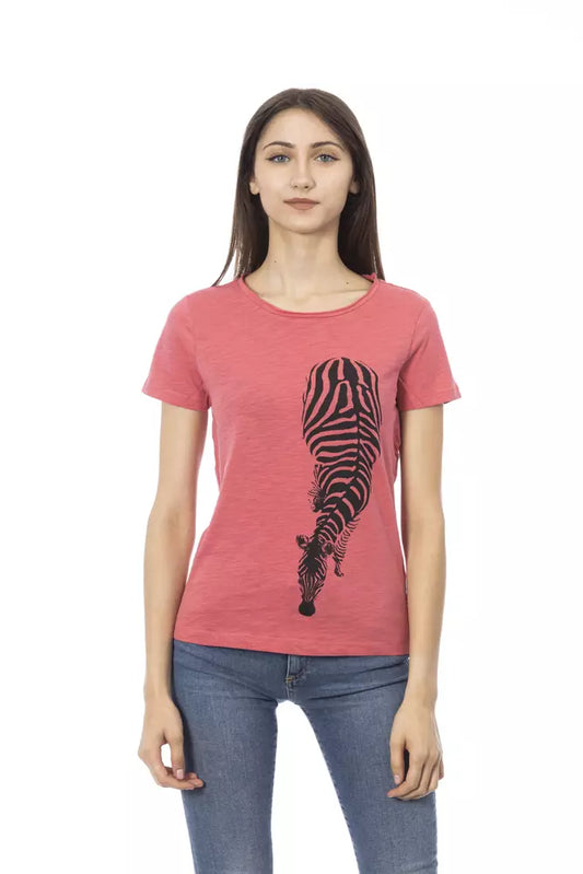 Trussardi Action Multicolor Cotton Women T-Shirt $131.00 Trussardi Action Luzworld