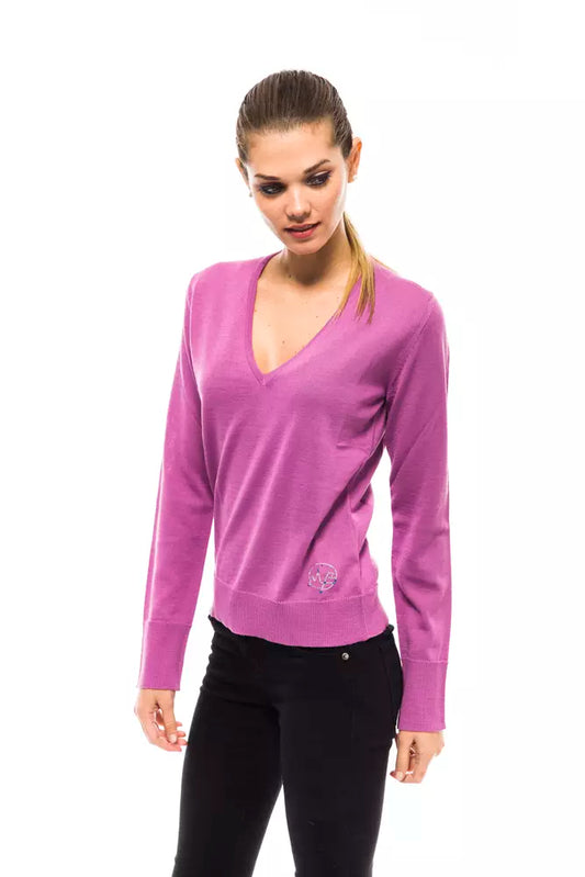 Montana Blu Multicolor Wool Women Sweater $165.00 Montana Blu Luzworld