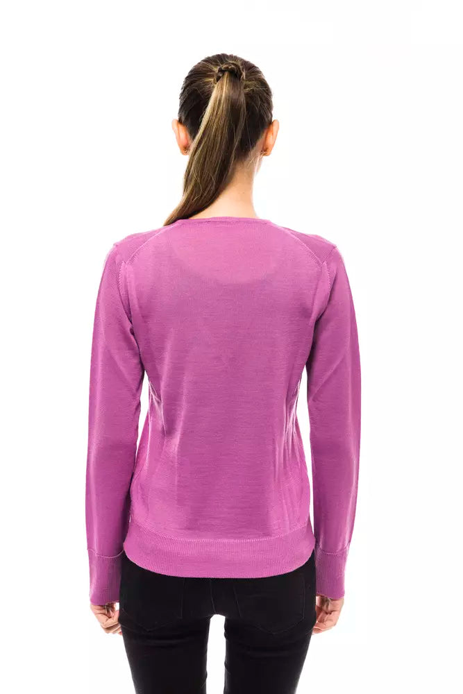 Montana Blu Multicolor Wool Women Sweater $165.00 Montana Blu Luzworld