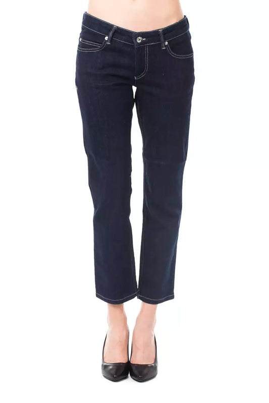 Ungaro Fever Blue Cotton Women Jeans $149.00 Ungaro Fever Luzworld