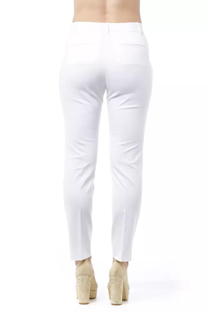 Peserico Chic High Waist Cigarette Leg Trousers $614.00 Peserico Luzworld